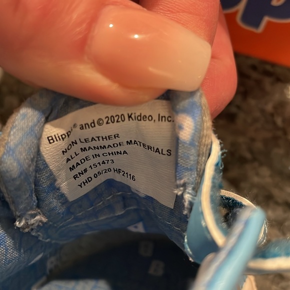 Blippi shoes toddler/walker size 5 NWT NIB - Picture 15 of 17